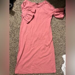 Pink J. Crew dress